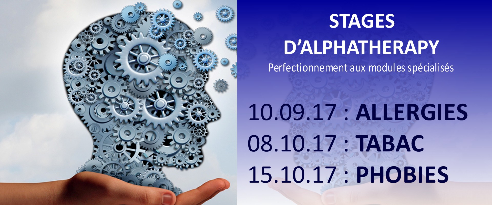 Stage alphatherapy 2017 Victor Maia médium voyant spiritualiste Brest Finistère Bretagne