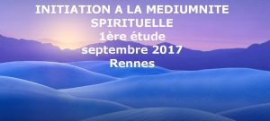 Lire la suite à propos de l’article Initiation à la médiumnité spirituelle, 1ère étude – septembre 2017