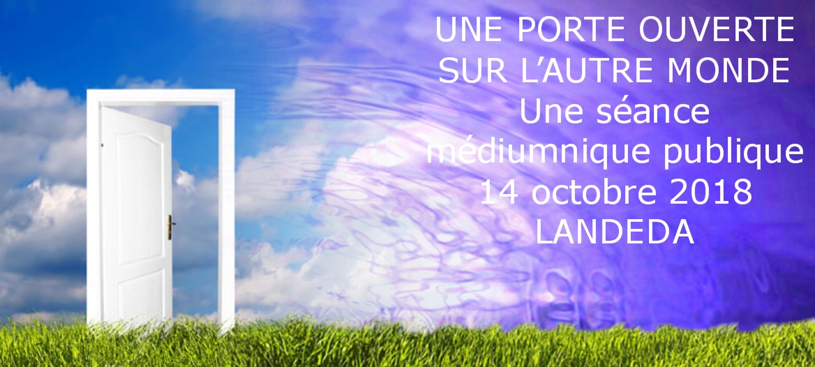 Conférence une porte ouverte sur l'au-delà sur Victor Maia médium voyant spiritualiste Brest Finistère Bretagne