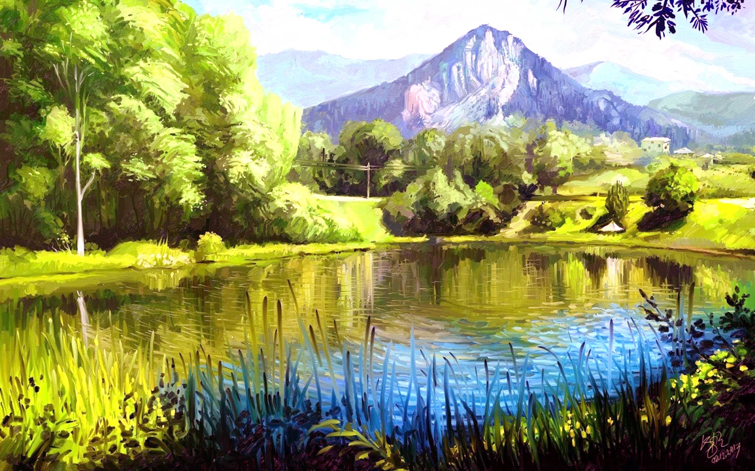 Fond d'écran de l'été du site web de Victor Maia, médium et voyant à Plouvien, Brest, Finistère, Bretagne, France