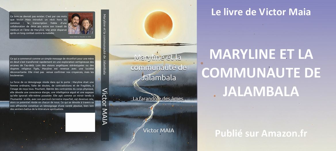 Le livre de Victor Maia : Maryline et la comunauté de Jalambala, publié sur amazon.fr depuis le 22 juillet 2026